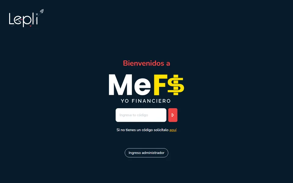 Captura do site MeFi — Yo Financiero